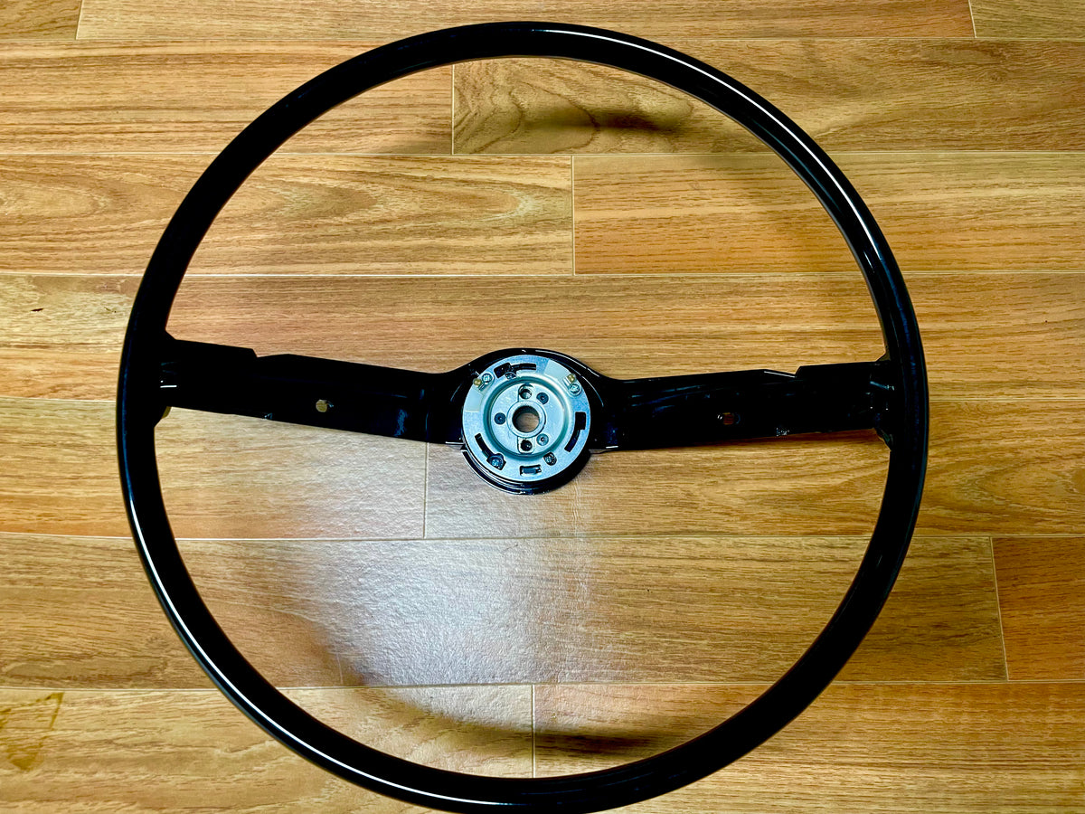 Black XW XY Falcon Steering Wheel Early Falcon Spares