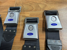 Load image into Gallery viewer, New Reproduction Set of 5 XR XT Black Seat Belts