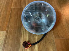 Load image into Gallery viewer, Reproduction Lucas 700 H4 Upgraded Headlight 7”