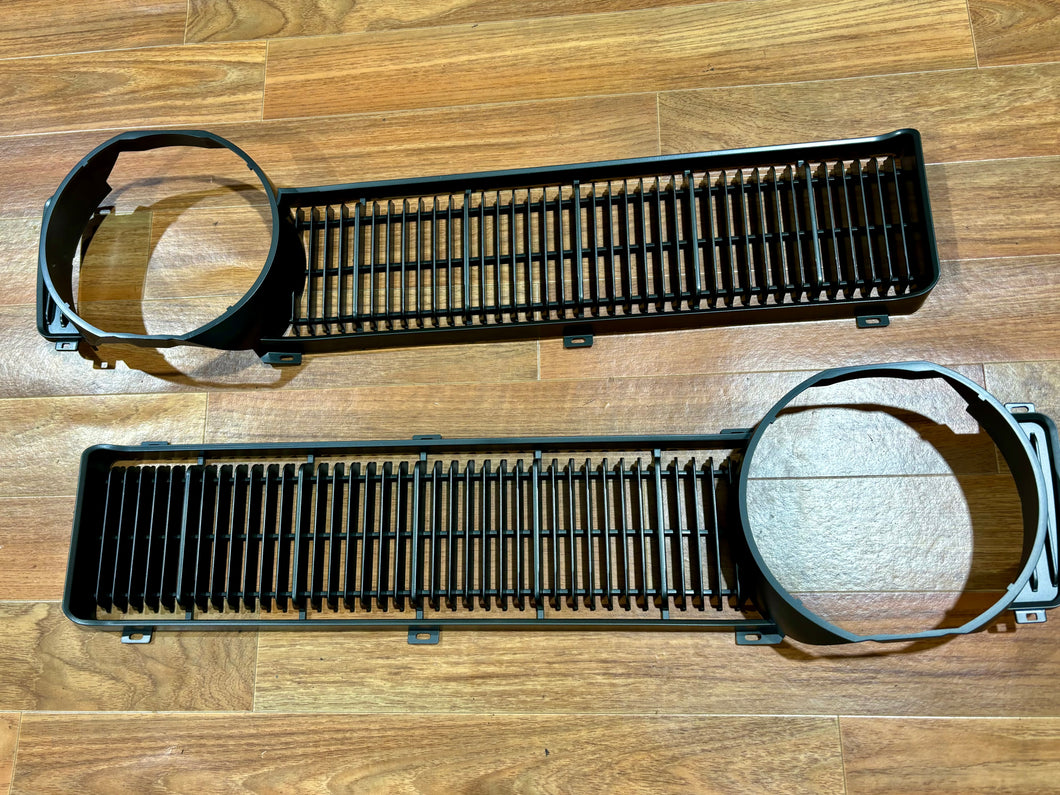 XY Grille Inserts - Dark Argent