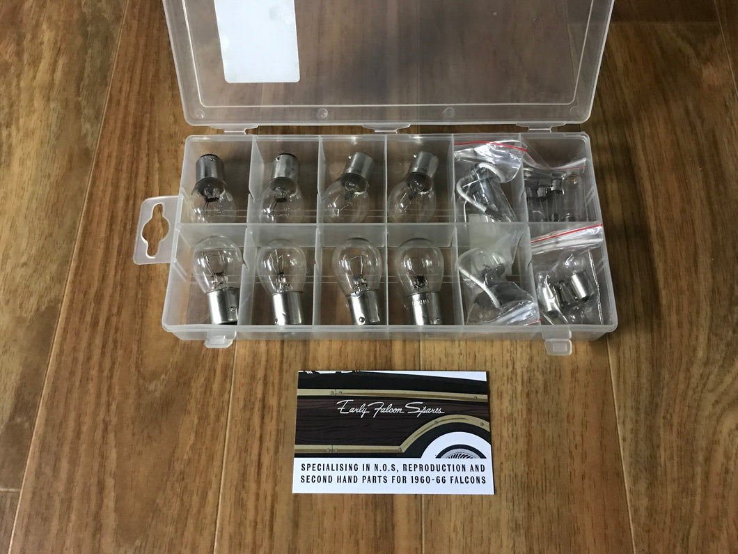 XR-Y Fuse and Globe Glove Box Spare Kit - 19 Pieces