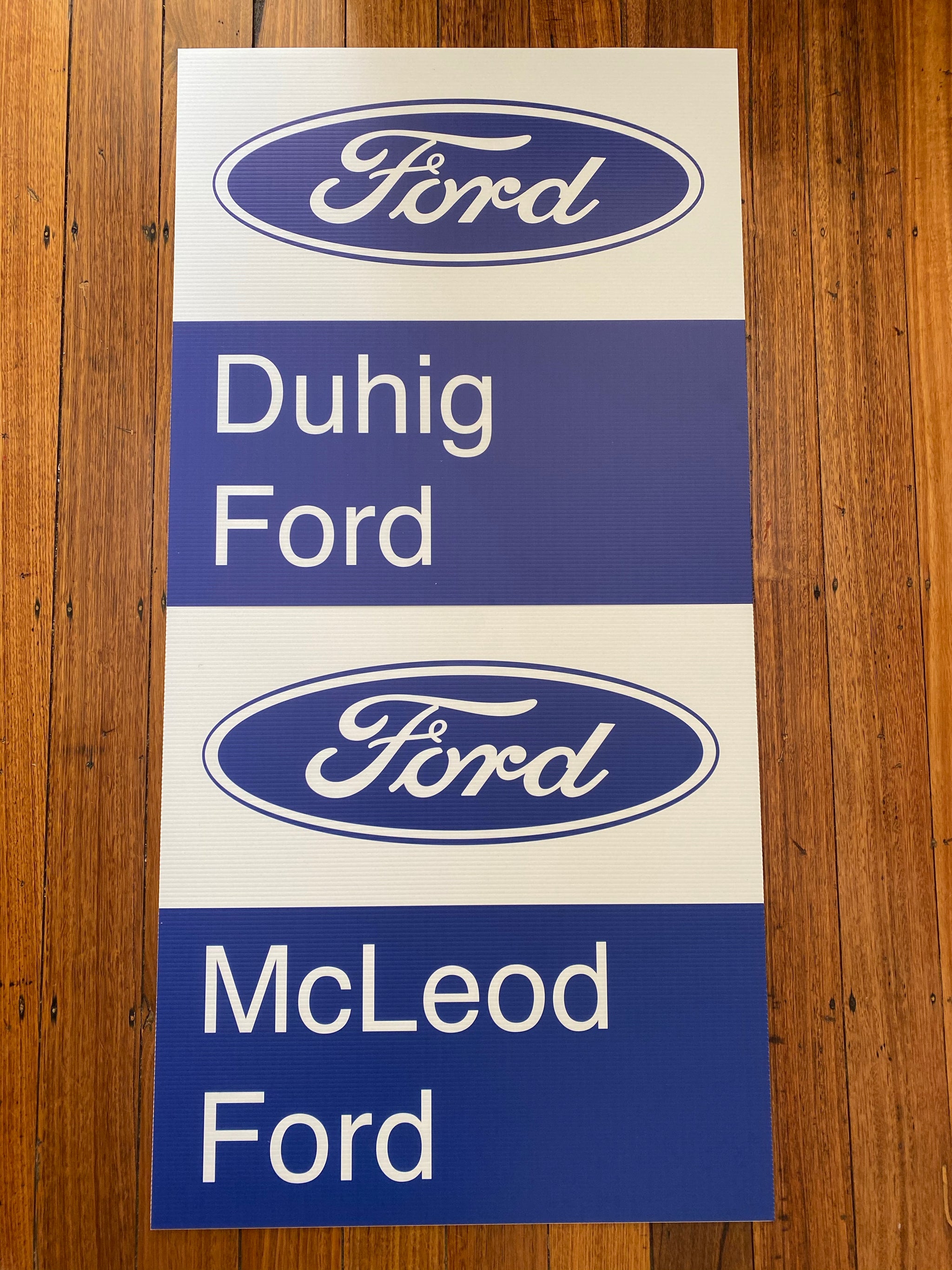 Custom 3D Vacuum Formed Chrom Coating Car Dealership Sign with The Texts - Printed Plastic Sign