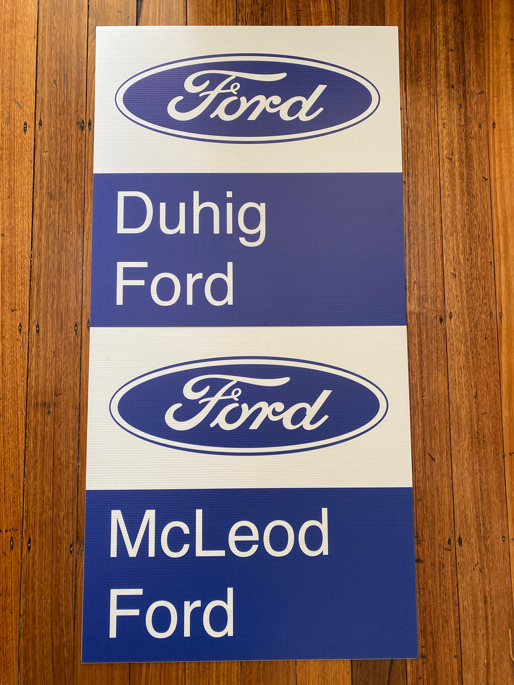 Ford Dealership Signs - Any Dealer or Custom Name Available