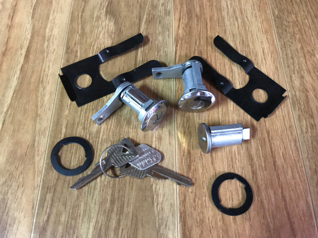 Door Lock & Ignition barrel Set With Matching Keys
