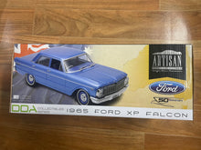 Load image into Gallery viewer, 1:18 1965 Blue Ford Falcon Sedan DDA Collectables Model
