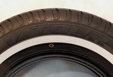 Load image into Gallery viewer, Set of 4 White Band Tyres 195/70R14 Whitewall Galaxy White Wall

