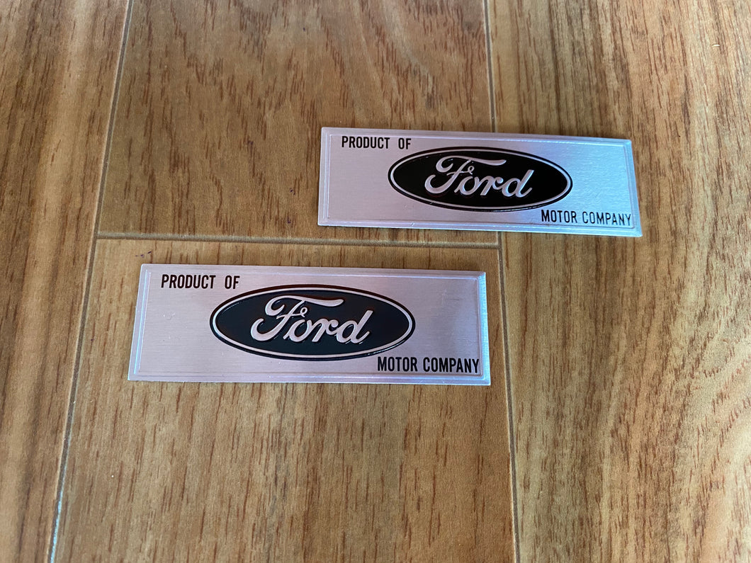 Scuff Plate Badge Set