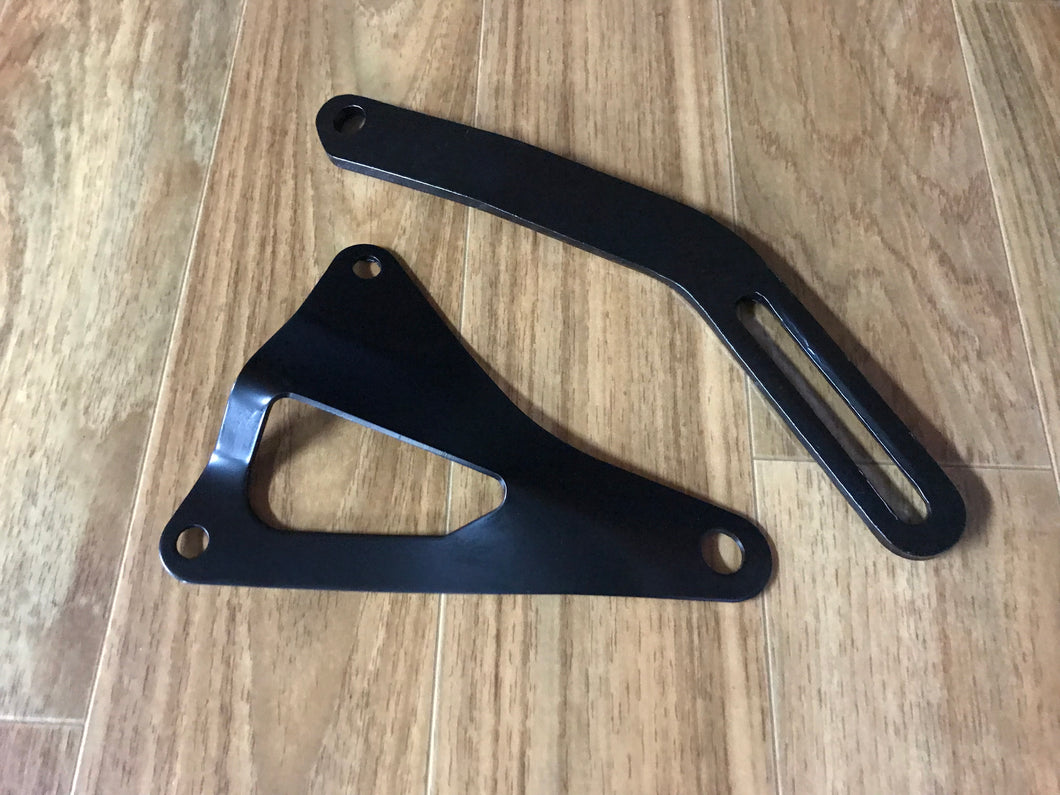 Windsor Alternator Mounting Bracket Kit - Black