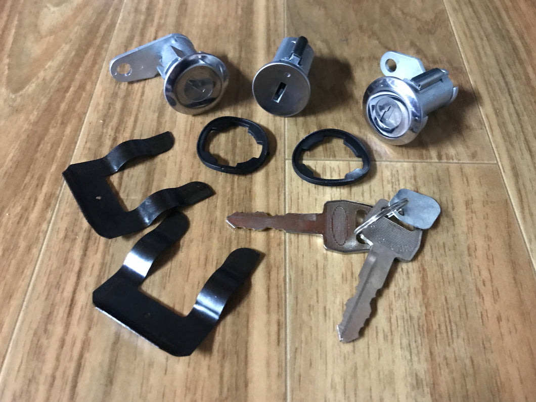 Door Lock & Ignition barrel Set With Matching Keys XR - Y