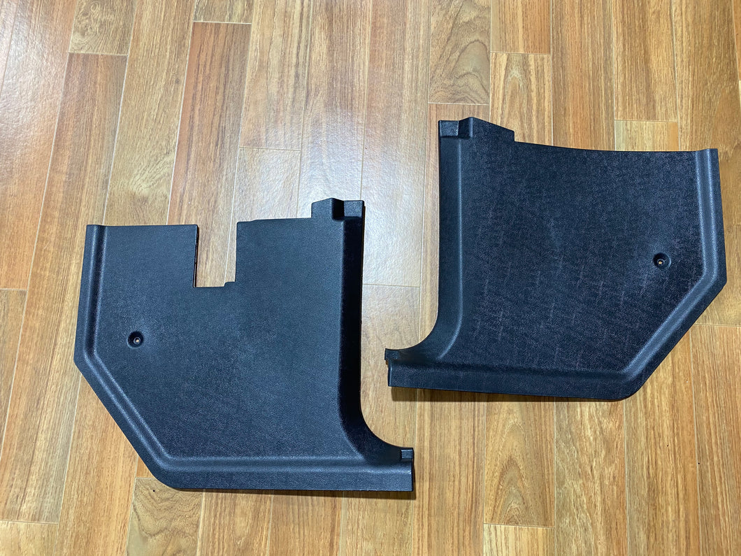 Ford Falcon Sedan Coupe Fairlane Black Plastic Kick Panels XA XB